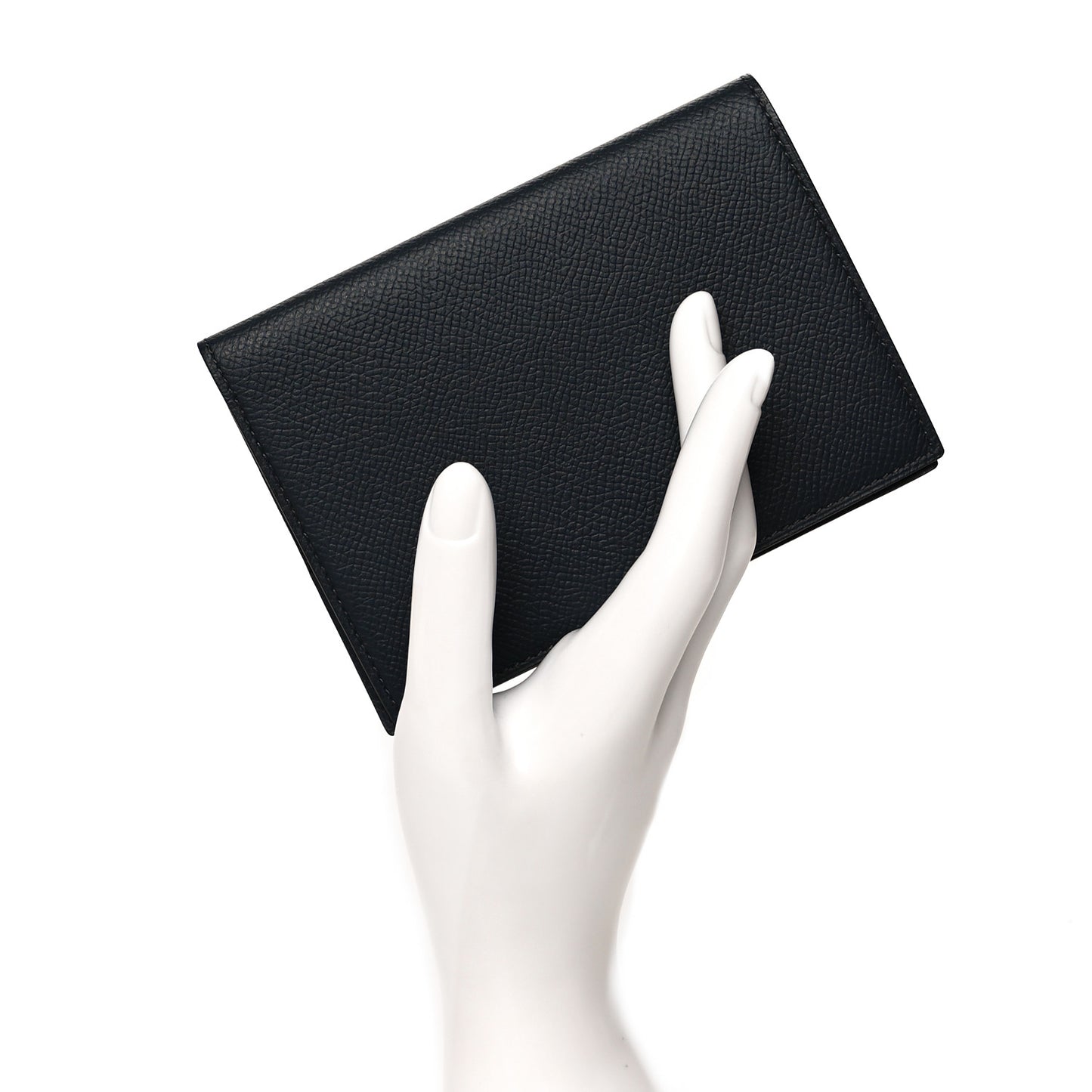 Epsom M2 Magellan Passport Holder Black Bleu Nuit