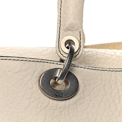 Christian Dior Grained Lambskin Large Lady Dior Off White 11 of 14