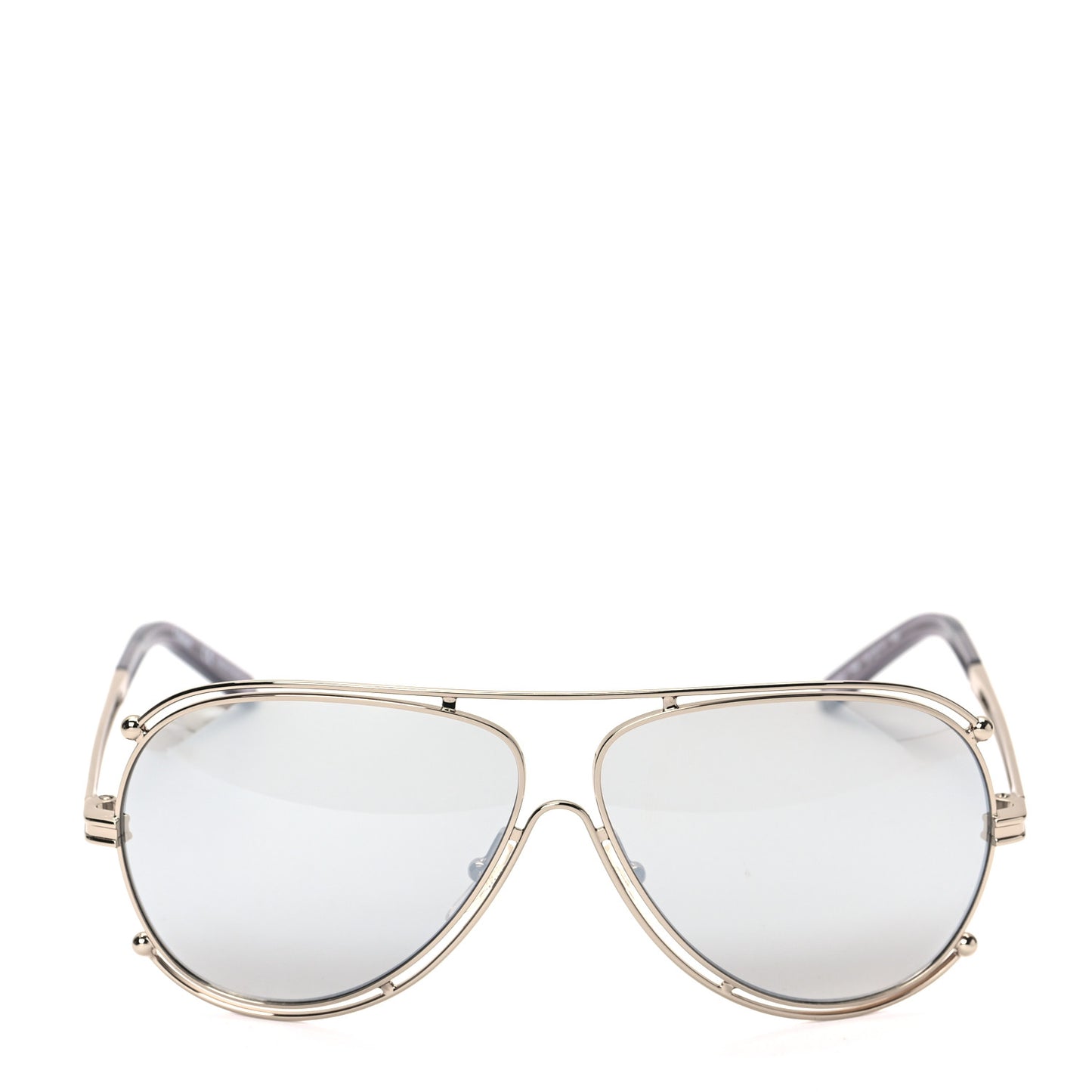 Metal Aviator Sunglasses CE121S Gold