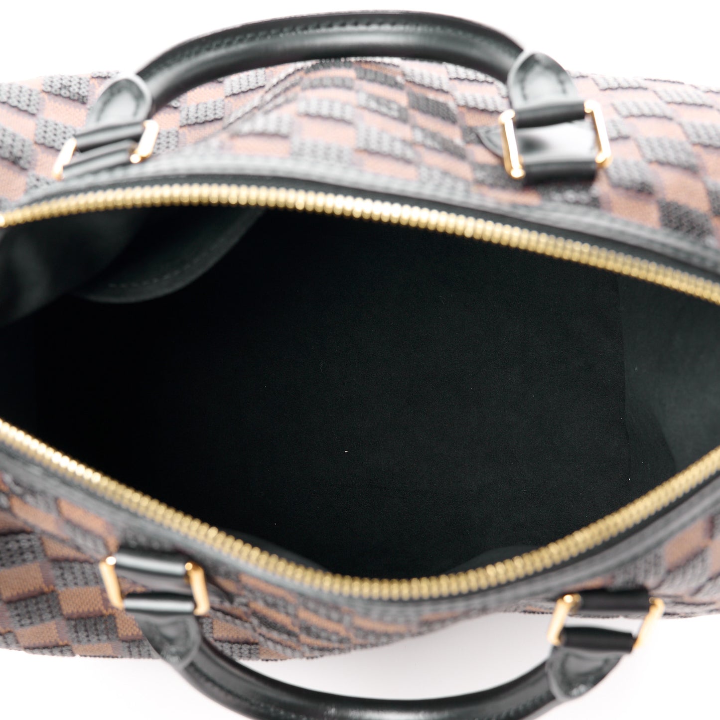 Damier Paillettes Speedy 30 Black