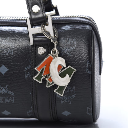 MCM Visetos Essential Barrel Bag Black 10 of 11