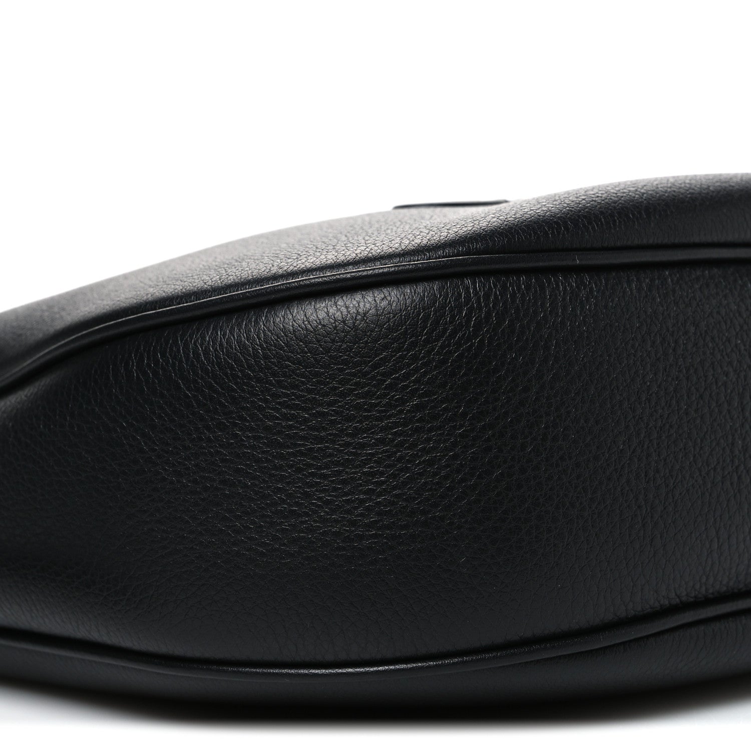Saint Laurent Supple Calfskin Cuir Triomphe Small Heloise Shoulder Bag Black 10 of 11