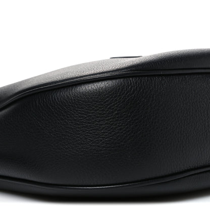 Saint Laurent Supple Calfskin Cuir Triomphe Small Heloise Shoulder Bag Black 10 of 11