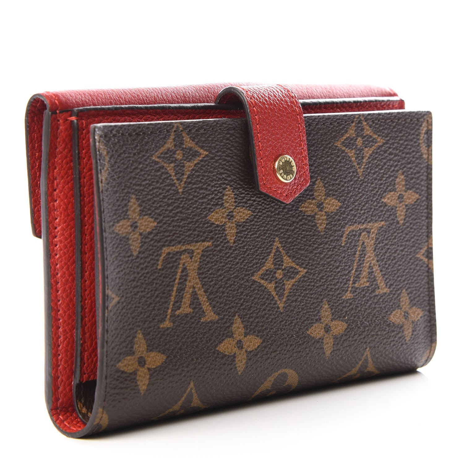 Louis Vuitton Monogram Pallas Compact Wallet Cherry 2 of 9