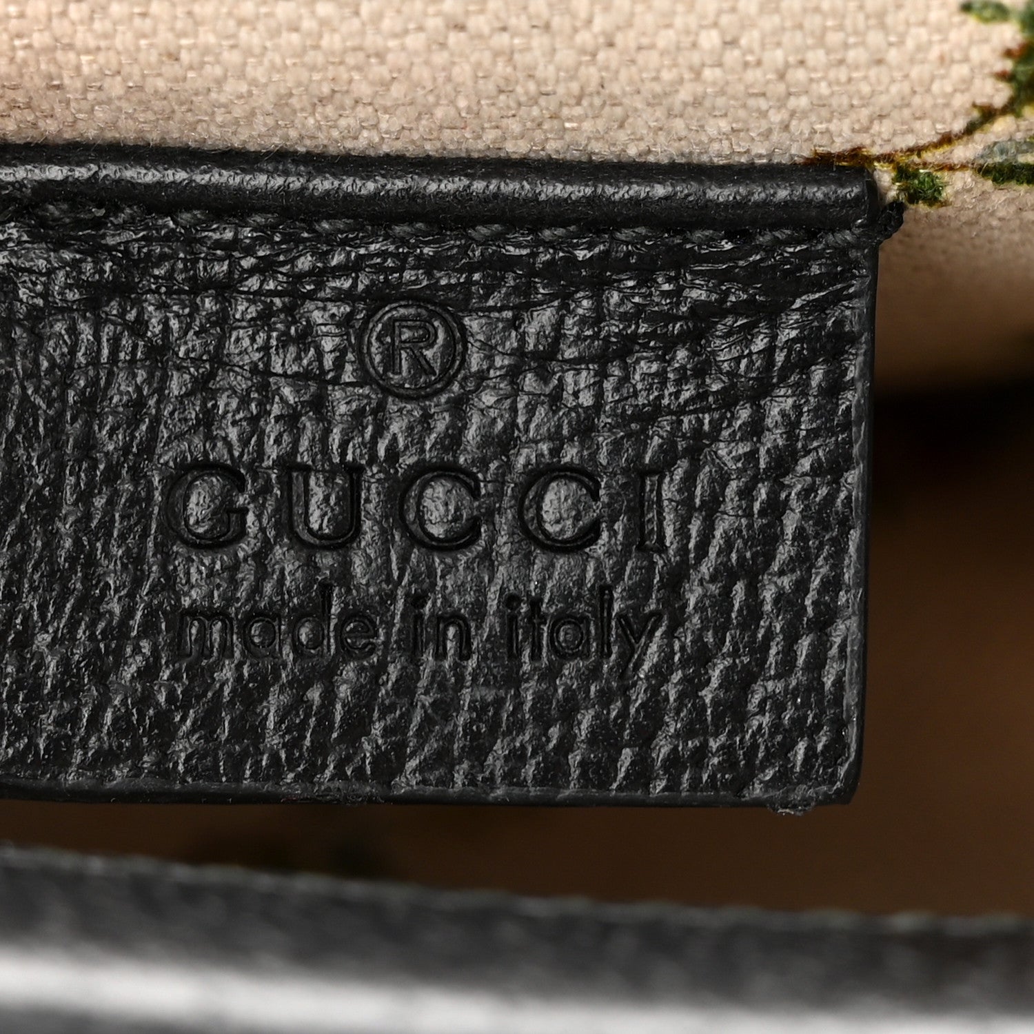 Gucci Calfskin Web Mini Dionysus Shoulder Bag Black 6 of 15