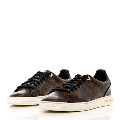 Louis Vuitton Patent Monogram Frontrow Sneakers 36.5 3 of 11