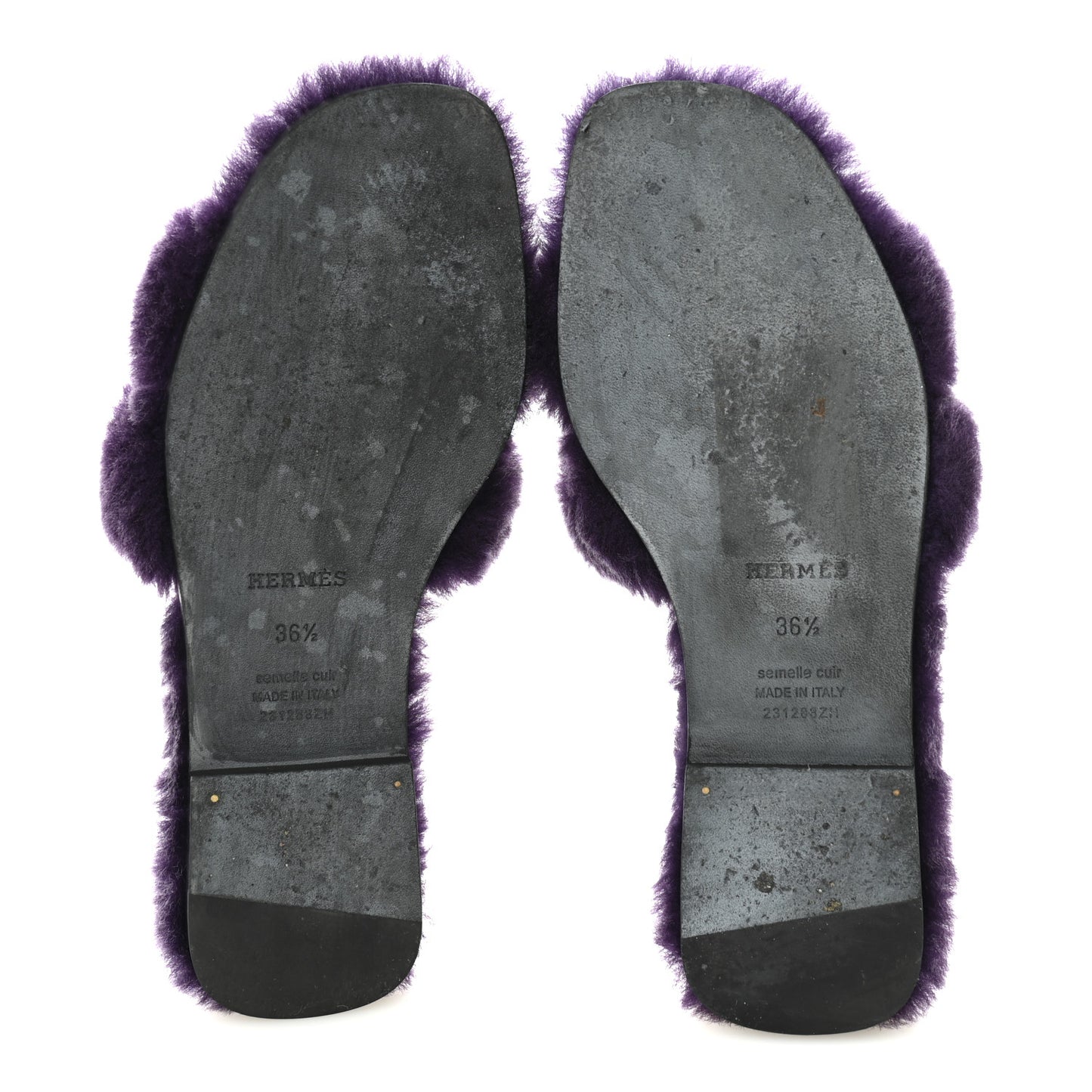 Woolskin Oran Sandals 36.5 Violet Fonce