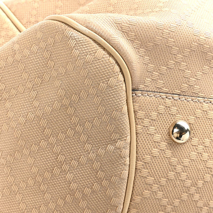 Gucci Diamante Medium Bamboo Buckle Tote Beige 9 of 12