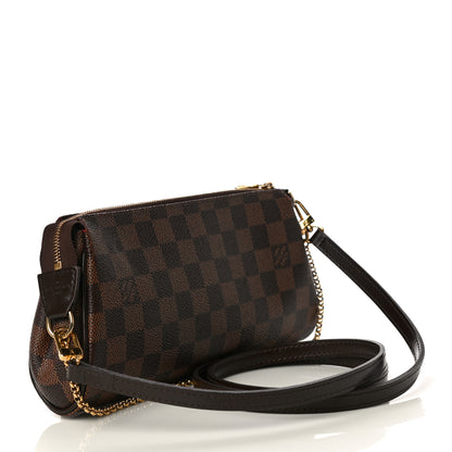 Louis Vuitton Damier Ebene Eva Clutch 3 of 16