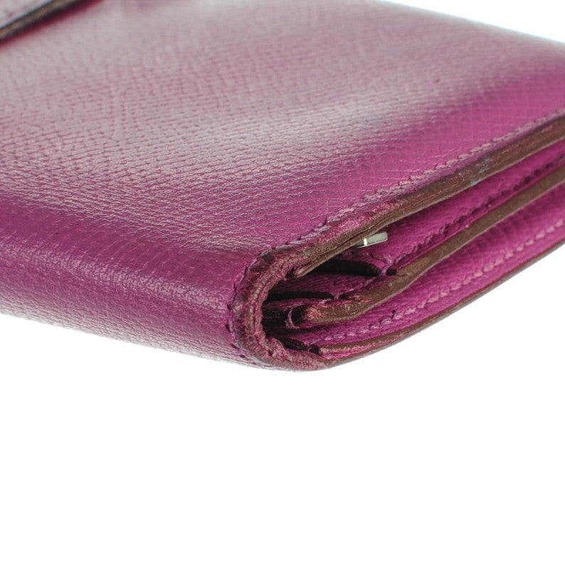 Hermes Epsom Bearn Wallet Cyclamen 13 of 14