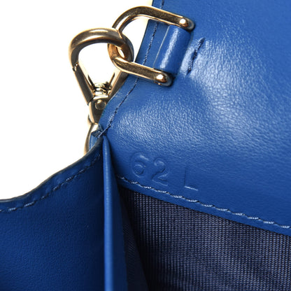 Prada Vitello Move Triangle Logo Miniborse Cobalto 7 of 9