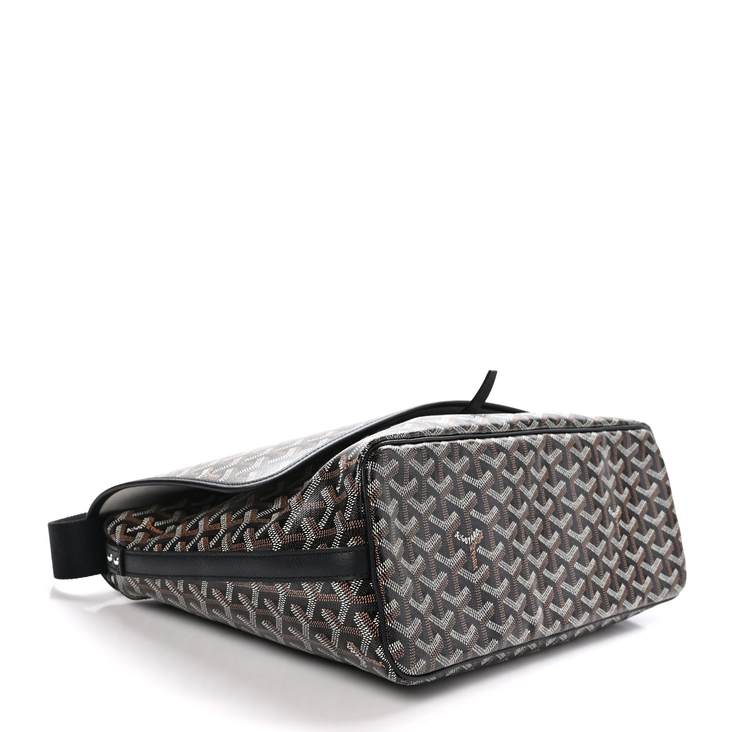 Goyard Goyardine Capetien Messenger Bag Black 4 of 11