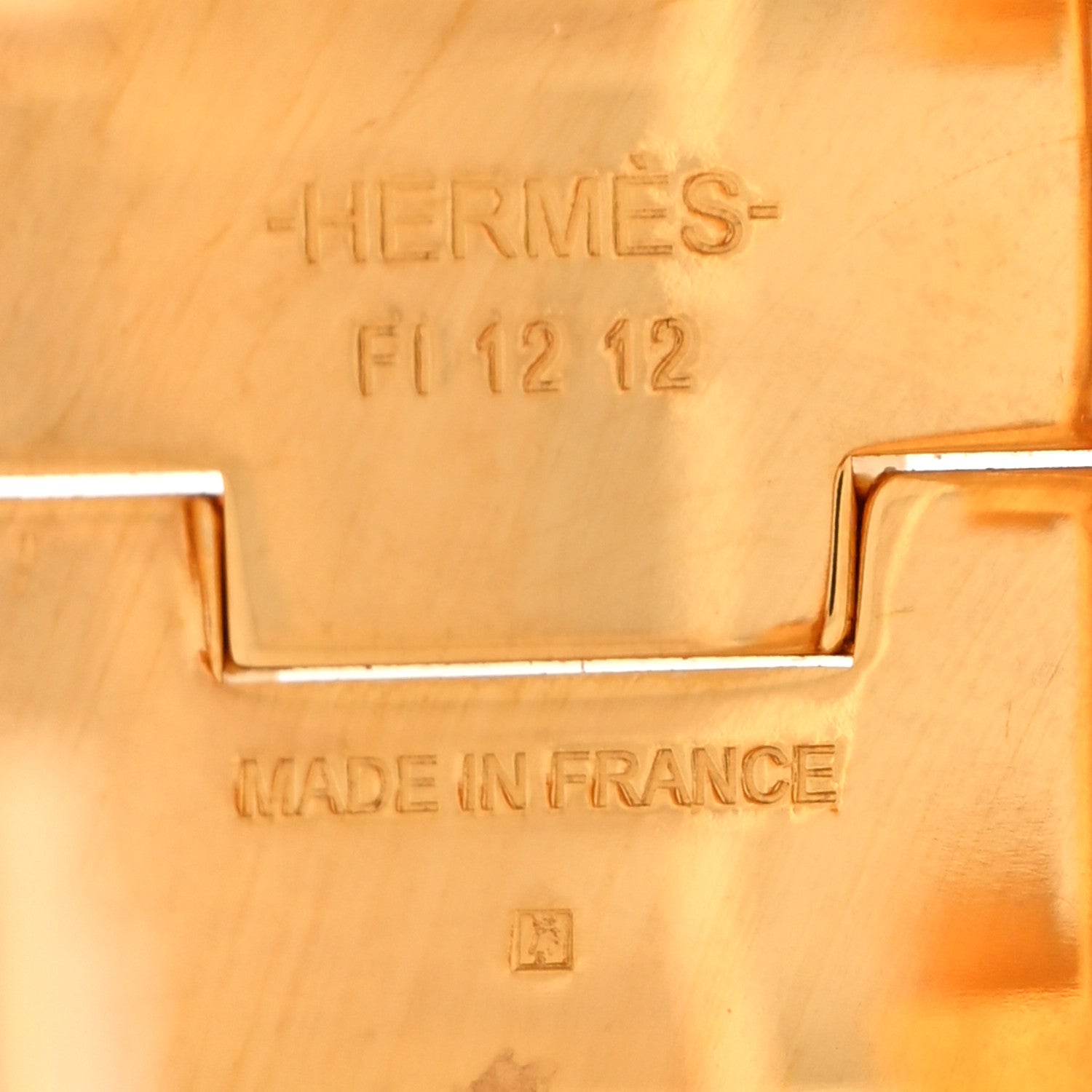 Hermes Enamel Printed Wide Le Chat Carre Click Clac H Bracelet PM