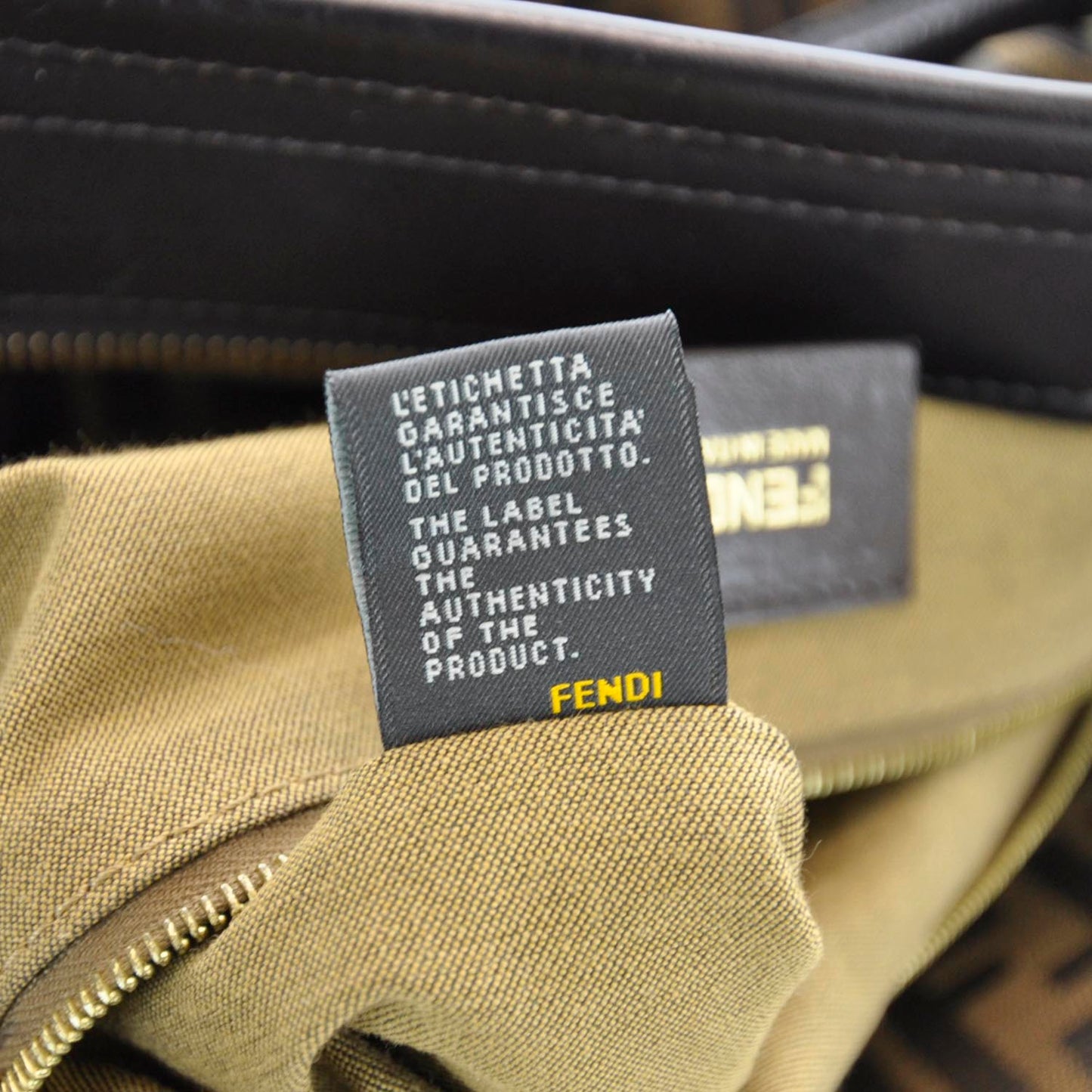Zucca Large Chef Shopper Tote Tobacco