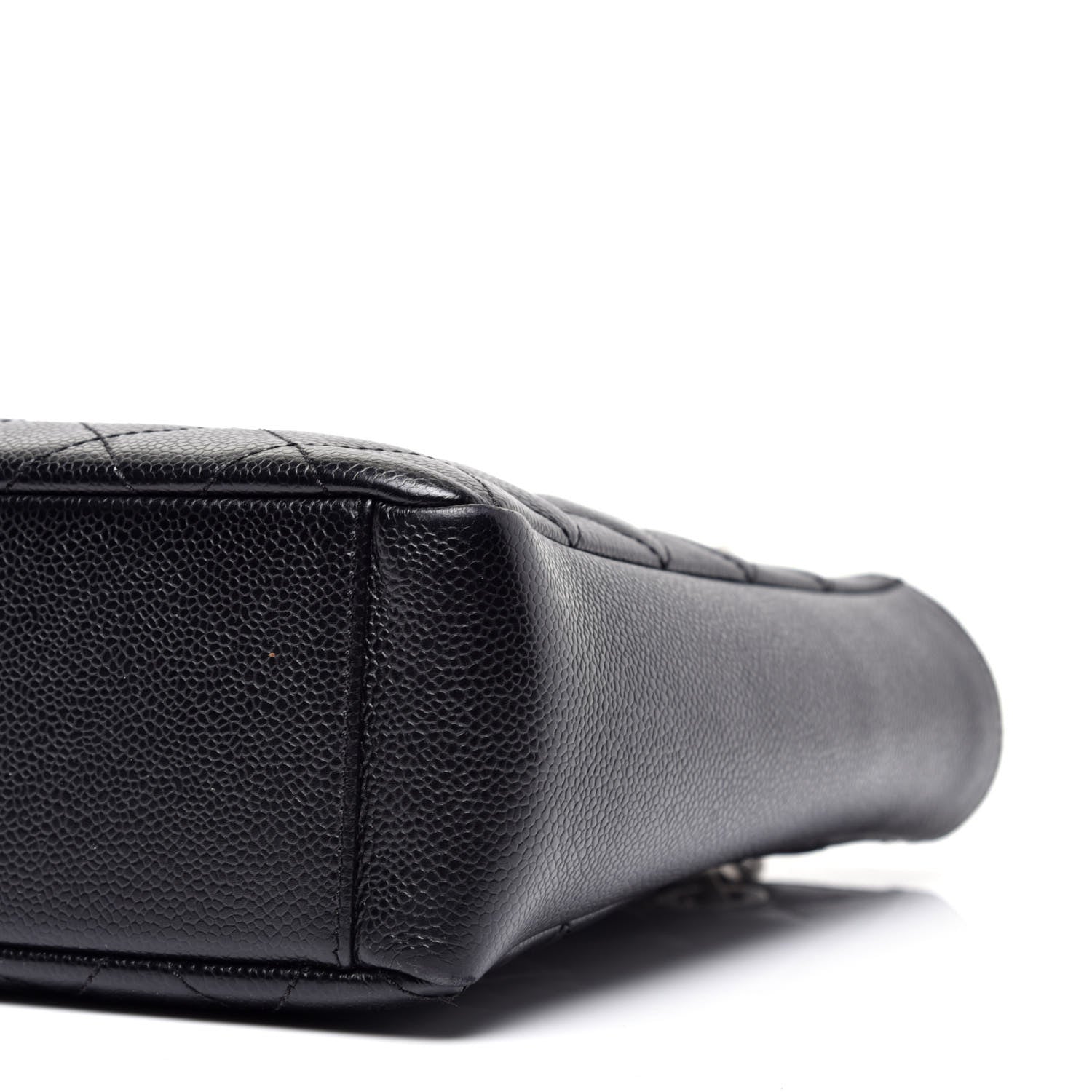 Chanel Caviar Quilted Petit Shopping Tote PST Black 9 of 10