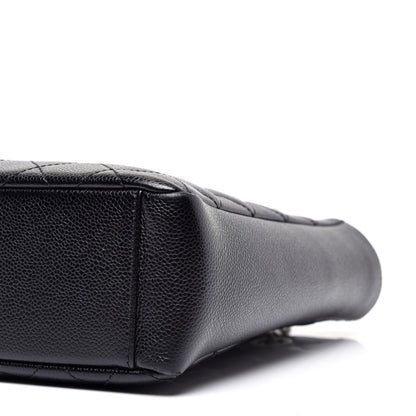 Chanel Caviar Quilted Petit Shopping Tote PST Black 9 of 10
