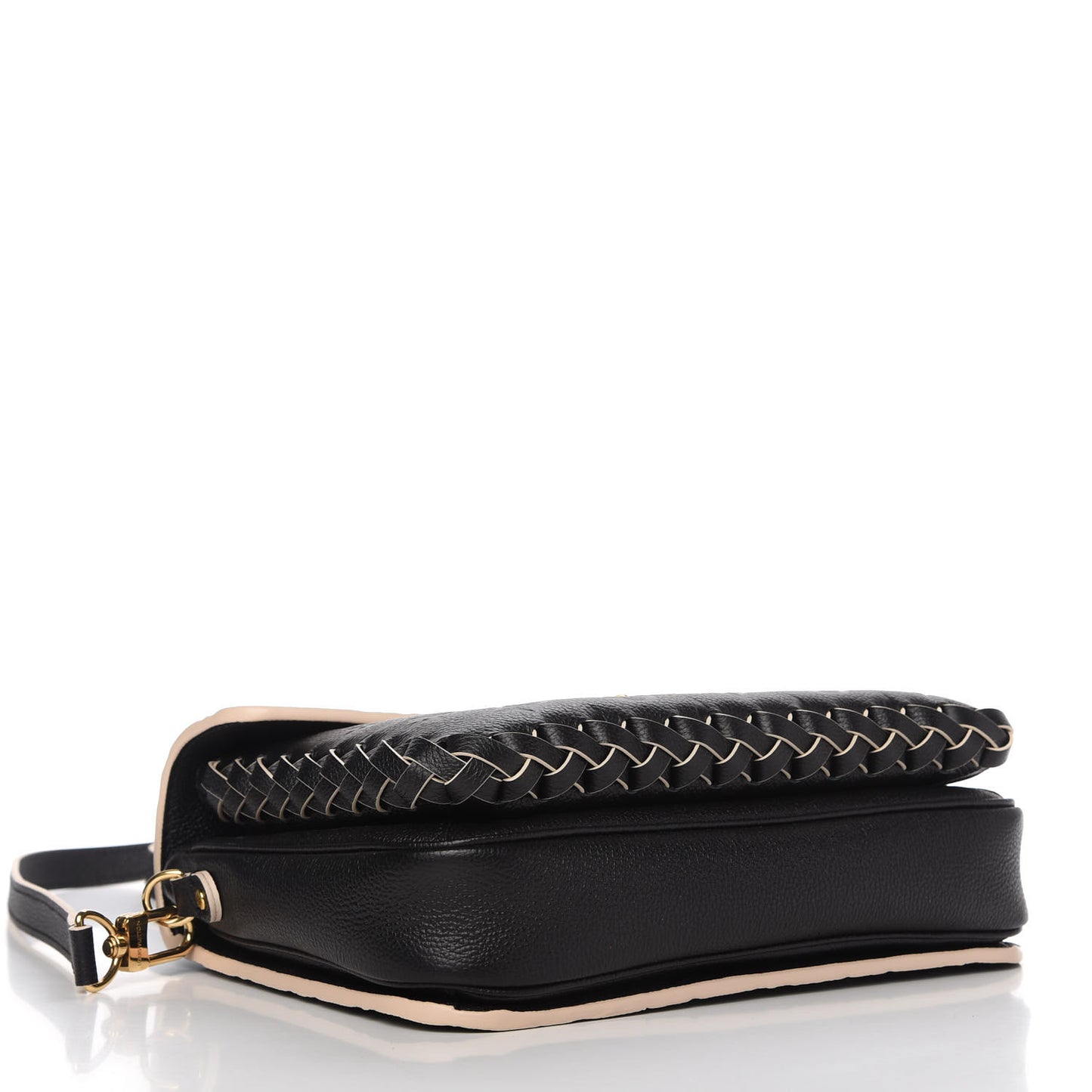 Empreinte Braided Pochette Metis Black