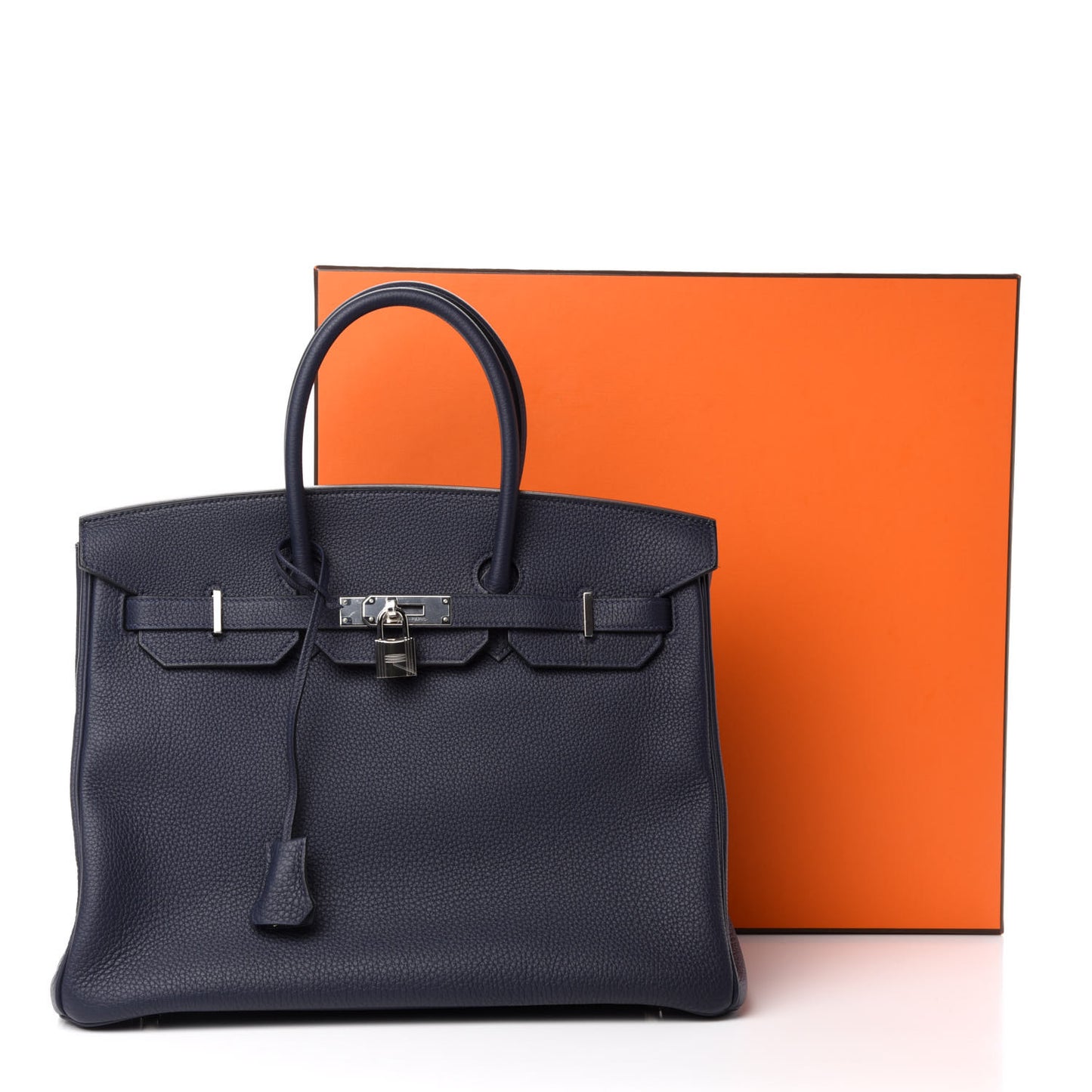 Togo Birkin 35 Bleu Nuit