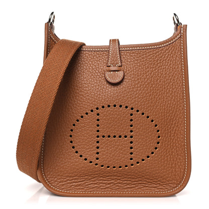 Hermes Taurillon Clemence Evelyne TPM Gold 1 of 10
