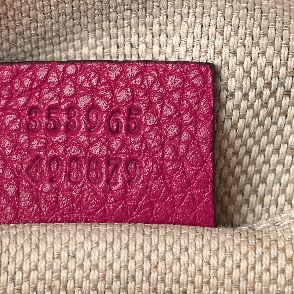Gucci Cellarius Calfskin Mini Soho Chain Bag Bright Bouganville 7 of 9