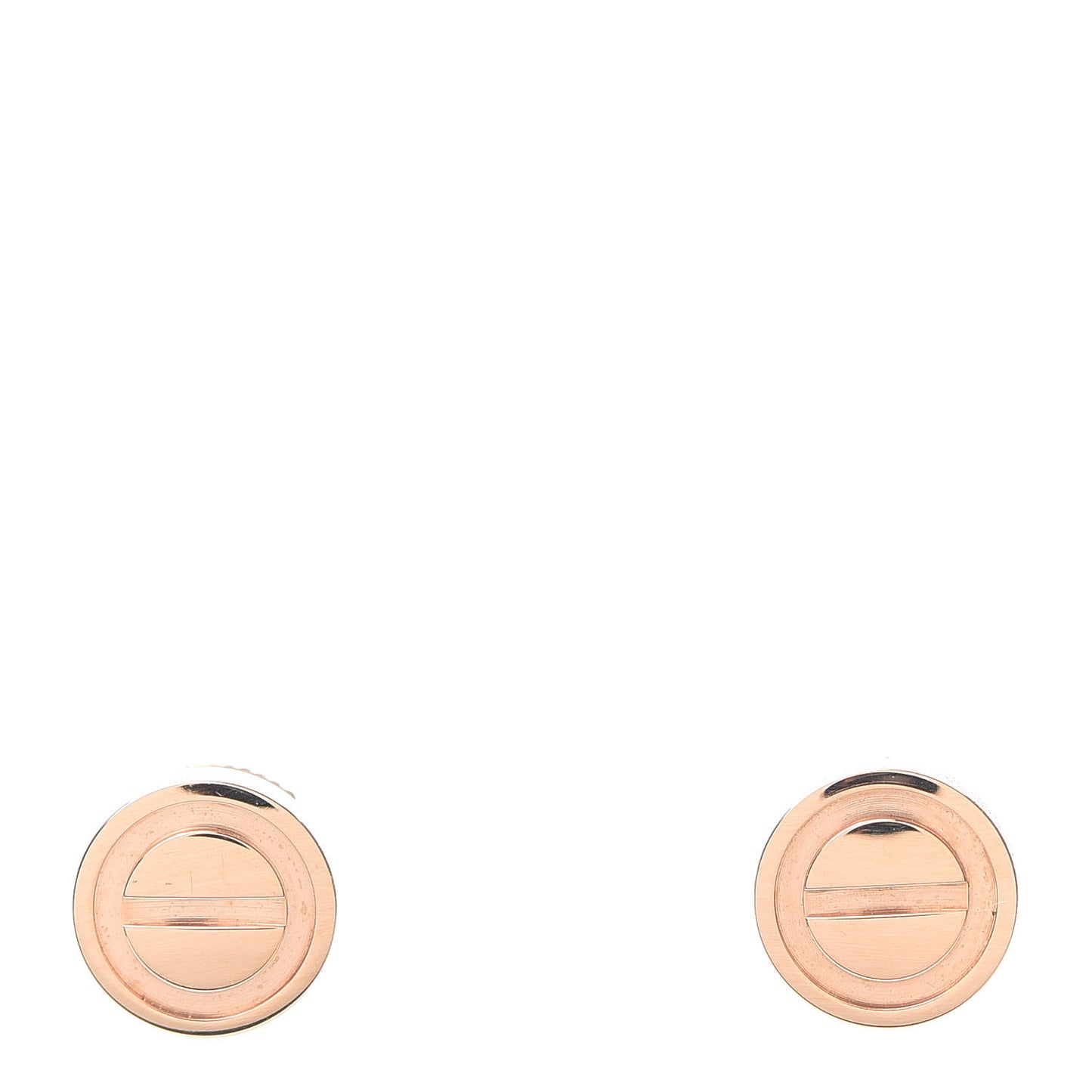 18K Pink Gold LOVE Earrings