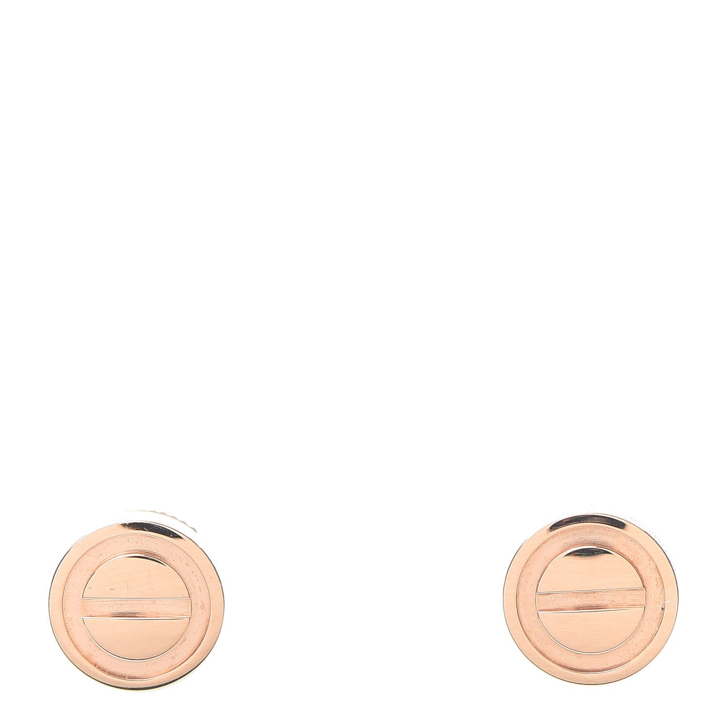 Cartier 18K Pink Gold LOVE Earrings 1 of 5