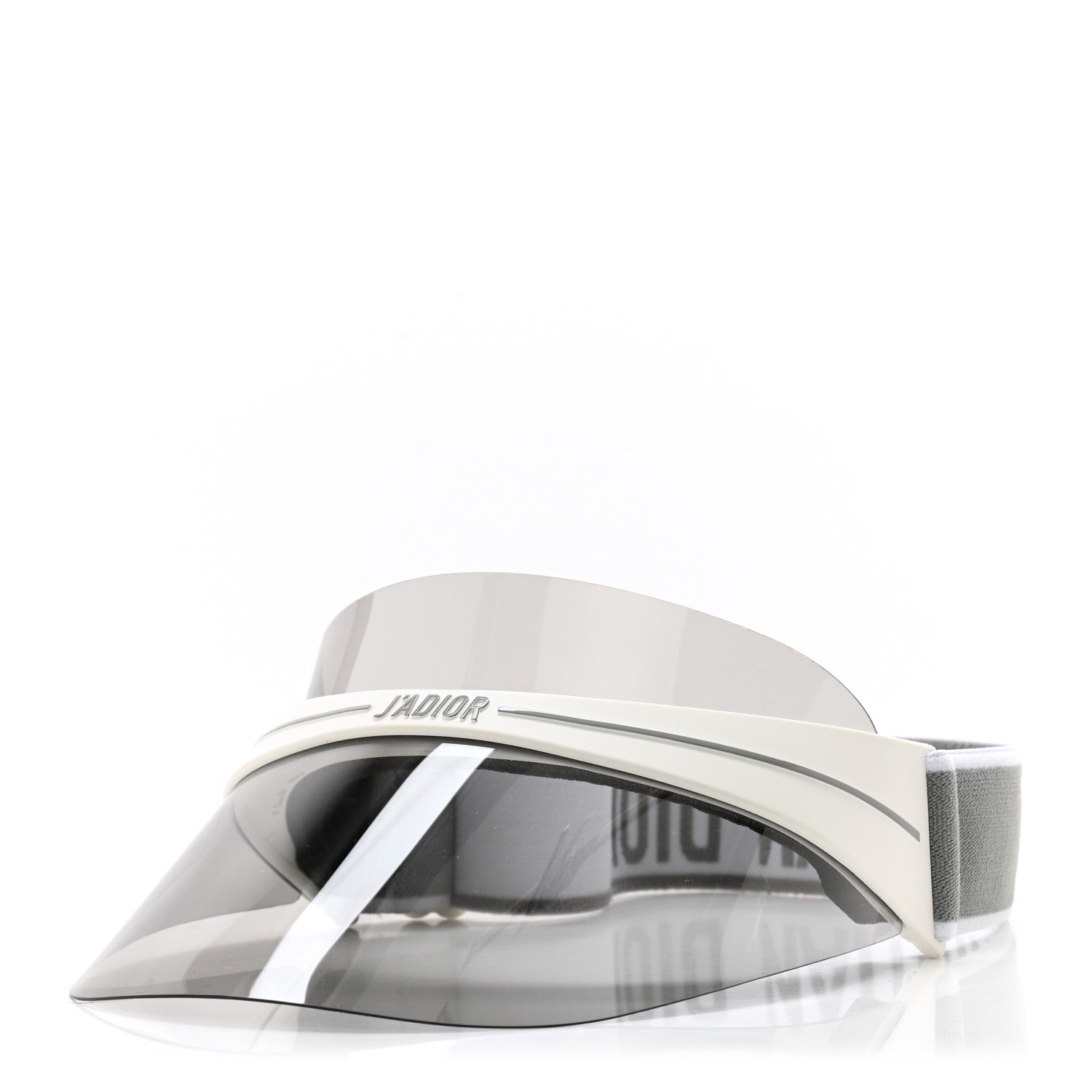 Christian Dior Mirrored DiorClub1 Sun Visor Grey 1 of 9
