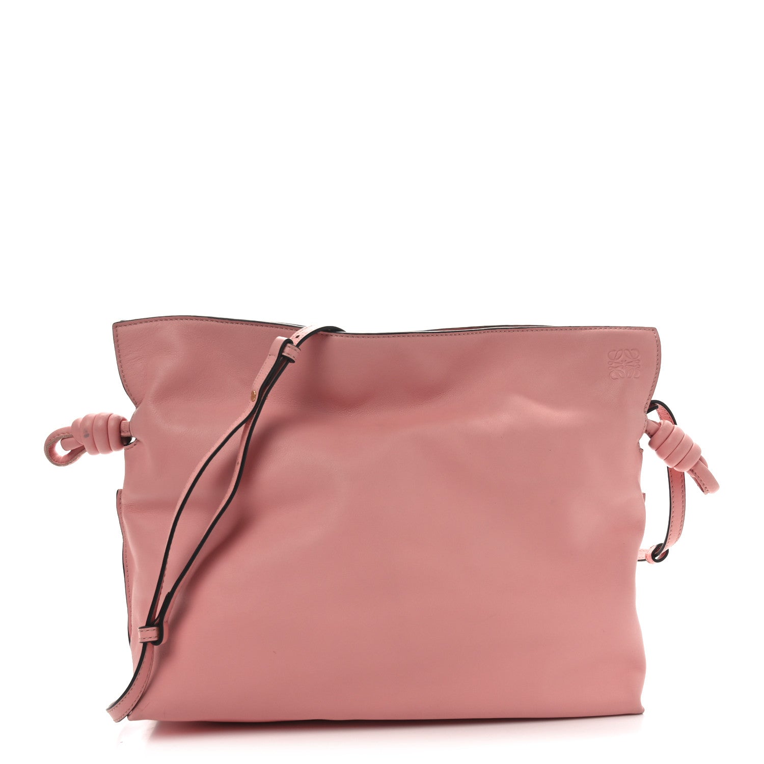 Loewe Nappa Medium Flamenco Knot Bag Peach Bloom 1 of 8