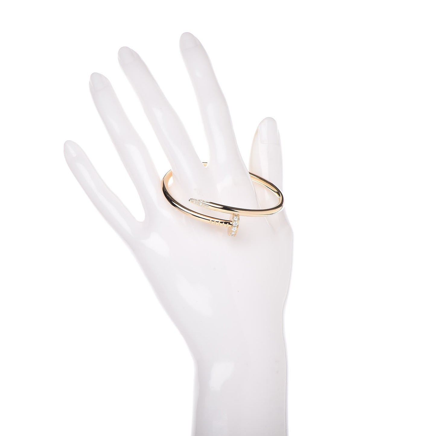 18K Yellow Gold Diamond Juste Un Clou Bracelet 15