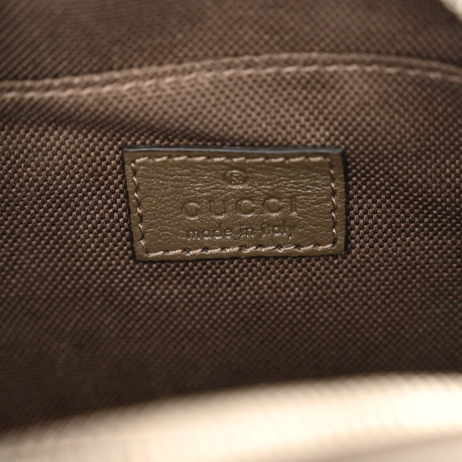 Gucci Sakai Be Green Calfskin Diagonal Stitched Mini Blondie Shoulder Bag Craclet Brown 6 of 11