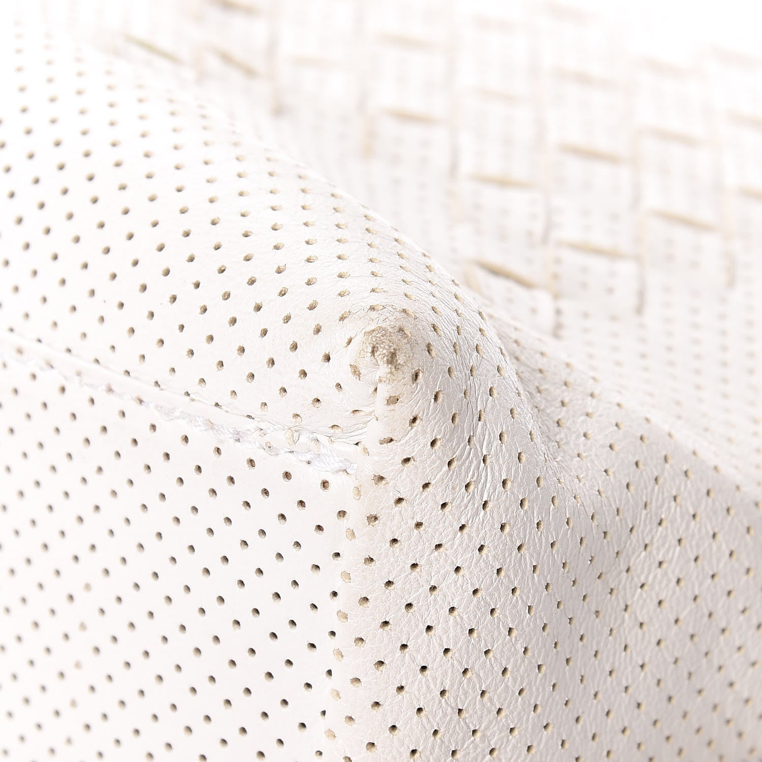 Bottega Veneta Nappa Intrecciato Perforated Regent Tote White 13 of 18