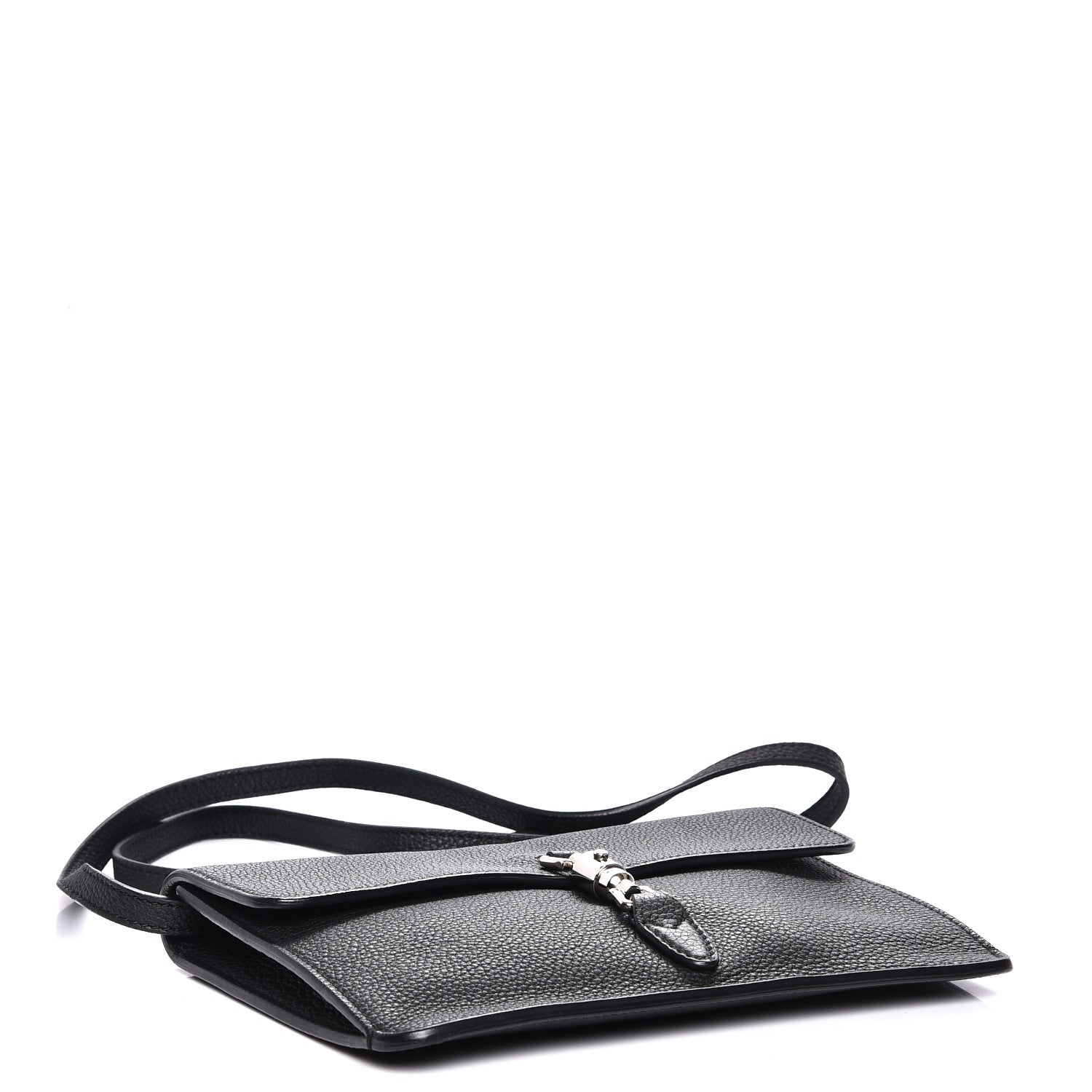 Gucci Grand Prix Calfskin Jackie Convertible Shoulder Bag Black 4 of 7