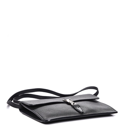Gucci Grand Prix Calfskin Jackie Convertible Shoulder Bag Black 4 of 7
