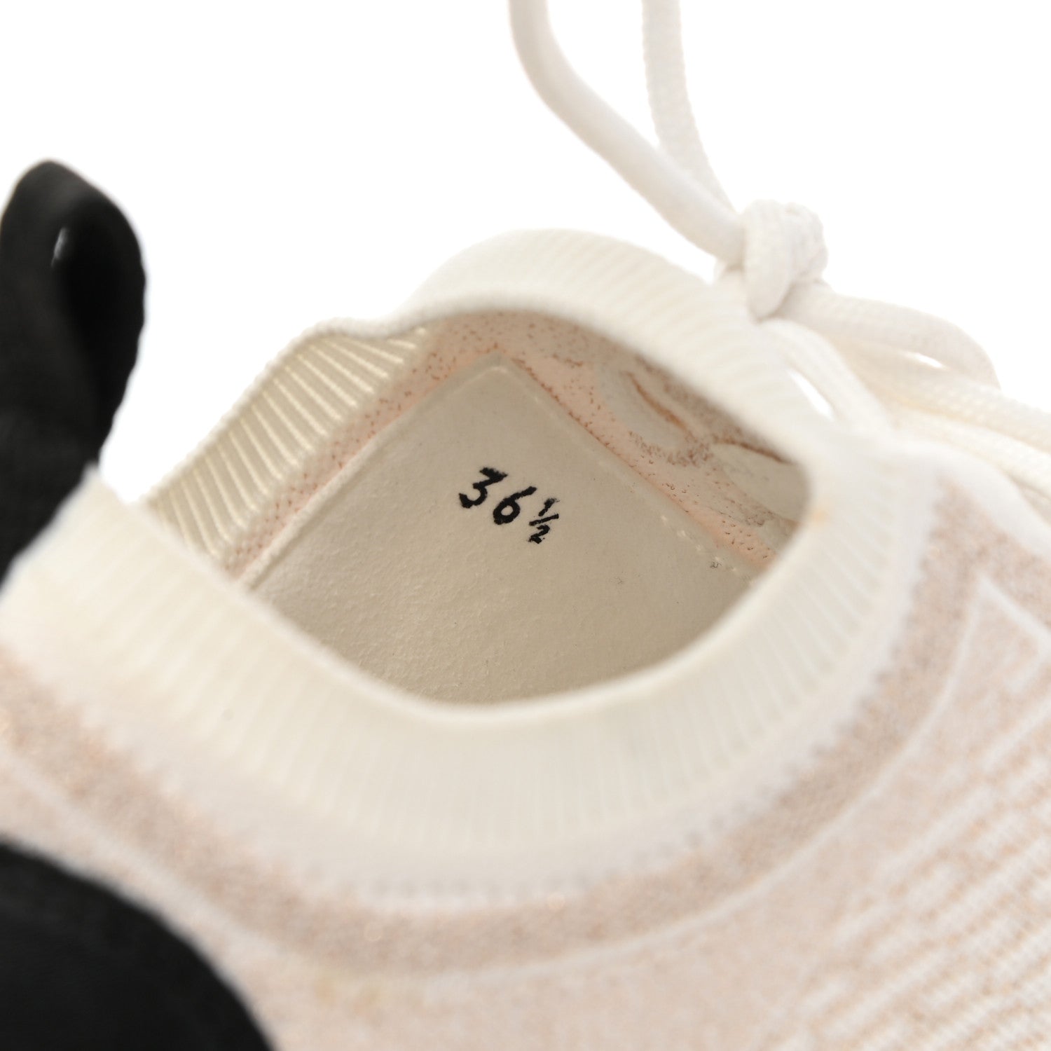 Hermes Technical Canvas Goatskin Womens Addict Sneakers 36.5 Multicolor Rose Dore 8 of 9