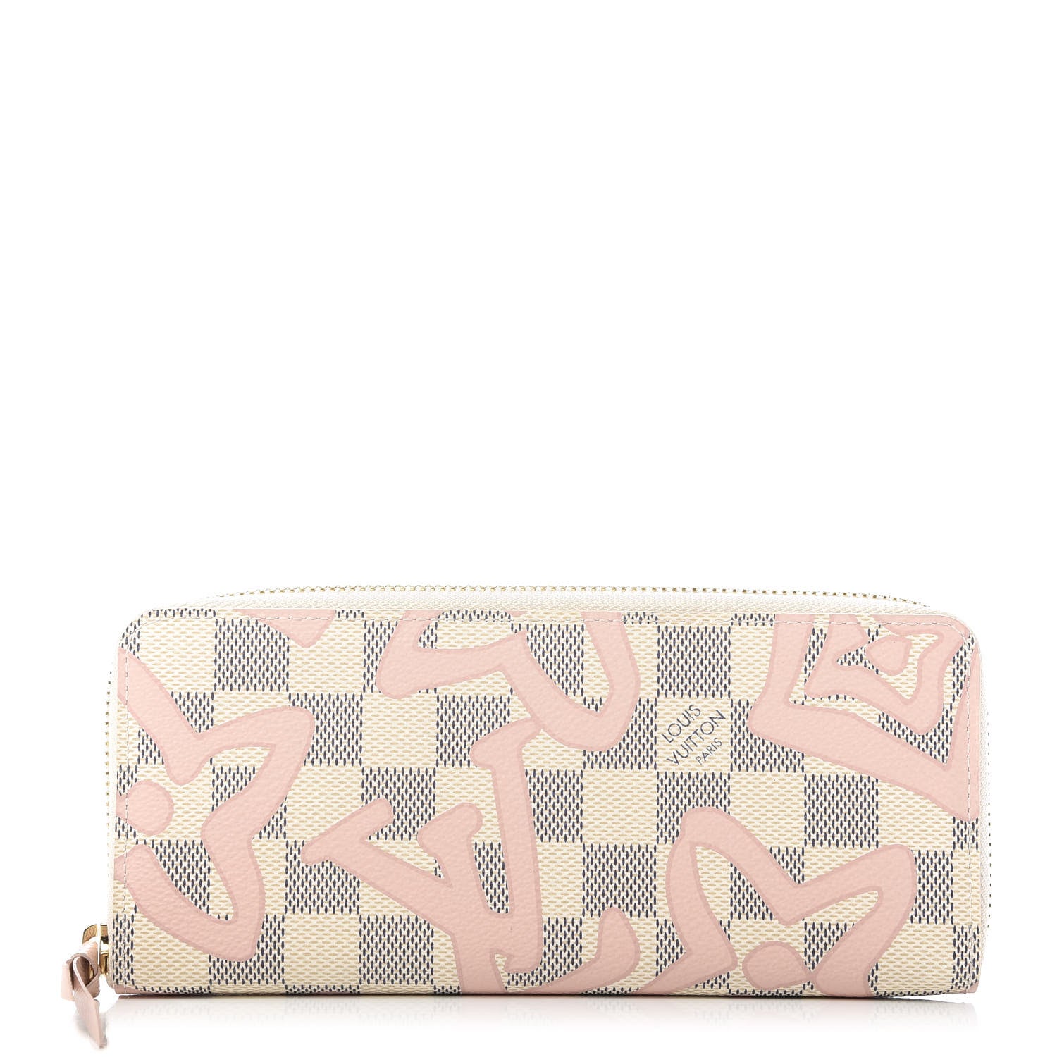Louis Vuitton Damier Azur Tahitienne Clemence Wallet 1 of 8