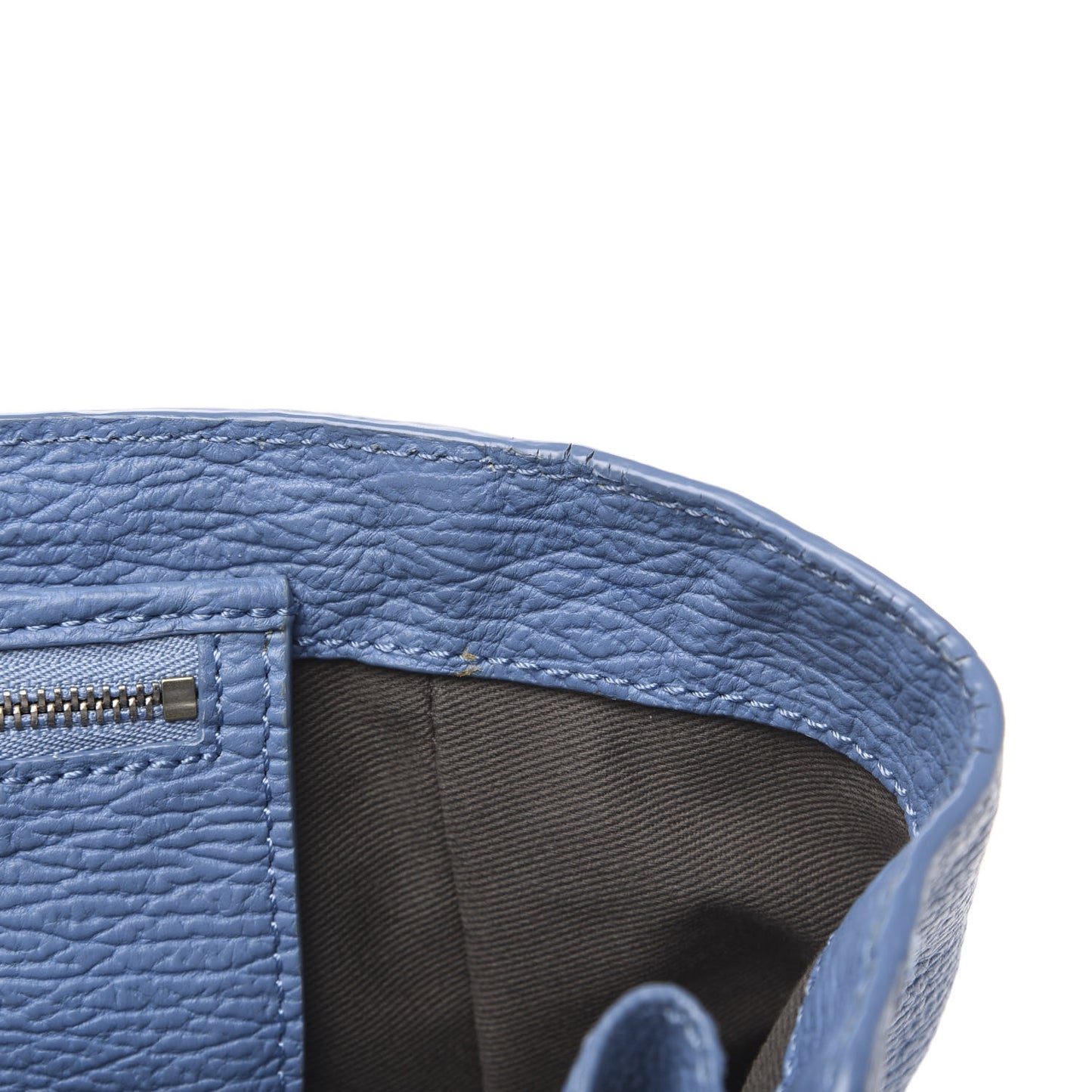 3.1 Textured Calfskin Medium Pashli Satchel Light Blue