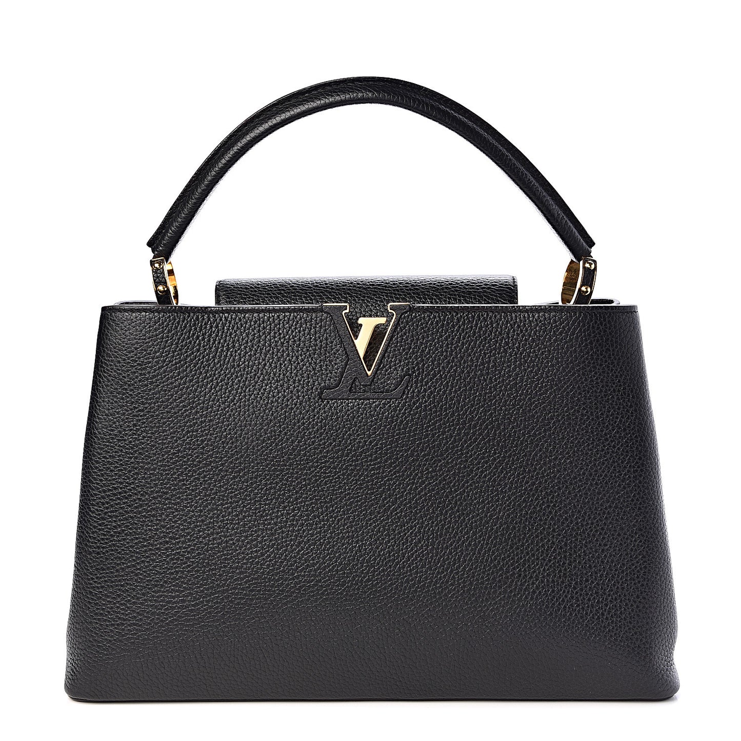 Taurillon Capucines MM Black