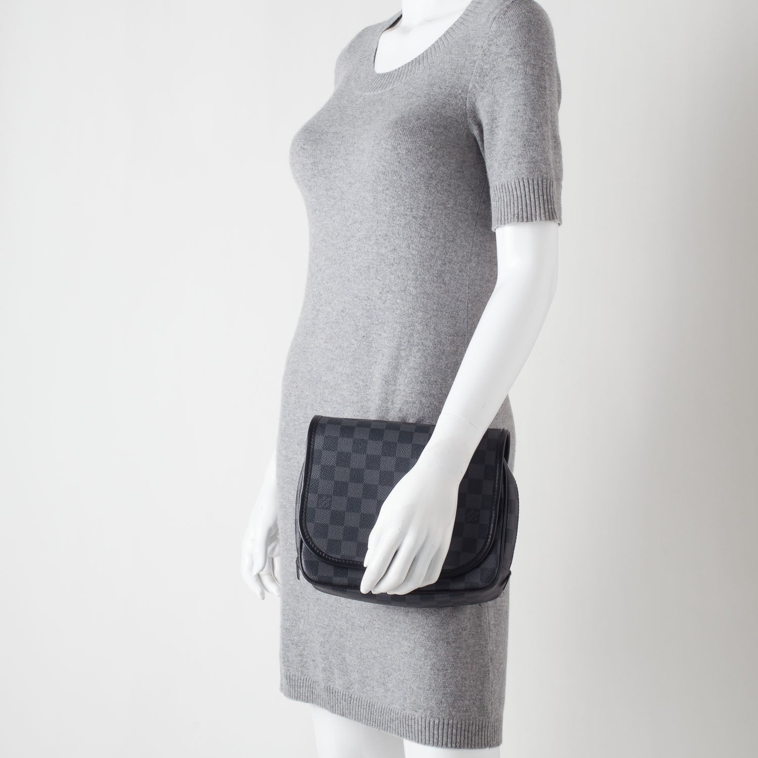 Louis Vuitton Graphite Hanging Toiletry Kit 2 of 10