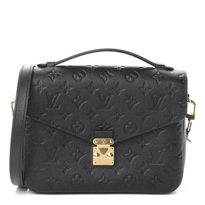 Louis Vuitton Empreinte Pochette Metis Black 1 of 8