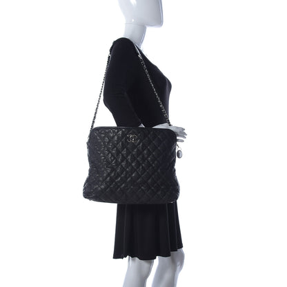Chanel Caviar Quilted French Riviera Hobo Black 2 of 10