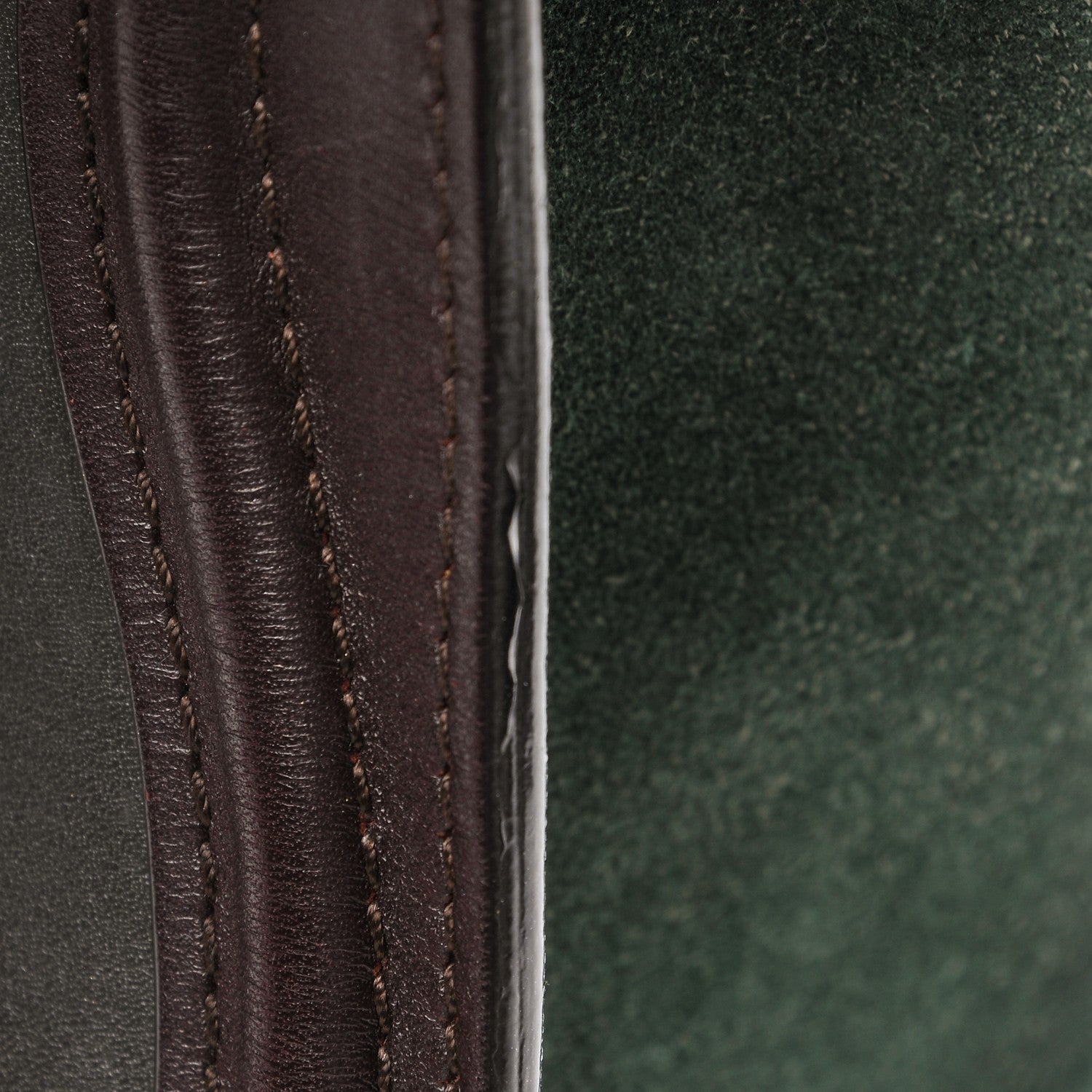 Celine Smooth Calfskin Suede Nano Tri-Color Luggage Burgundy 7 of 7
