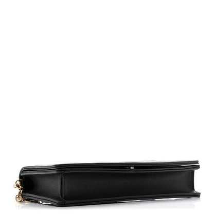 Christian Dior Lambskin Cannage Lady Dior Pouch Black 5 of 13