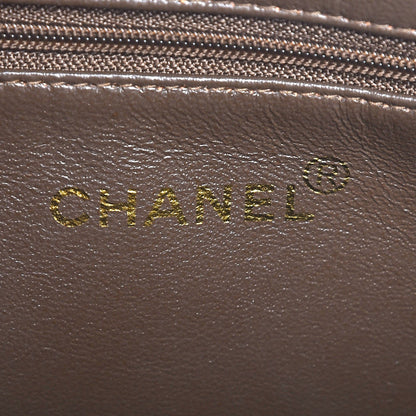Chanel Suede Quilted Medallion Tote Brown 6 of 8