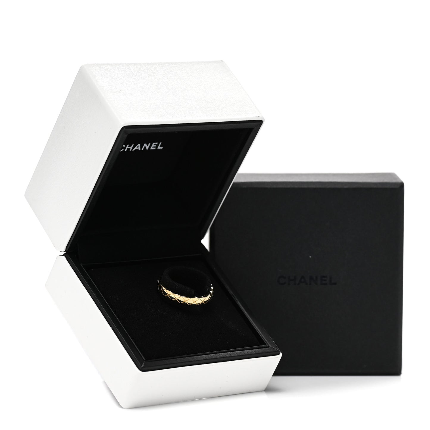 18K Yellow Gold Mini Coco Crush Ring 54 6.75