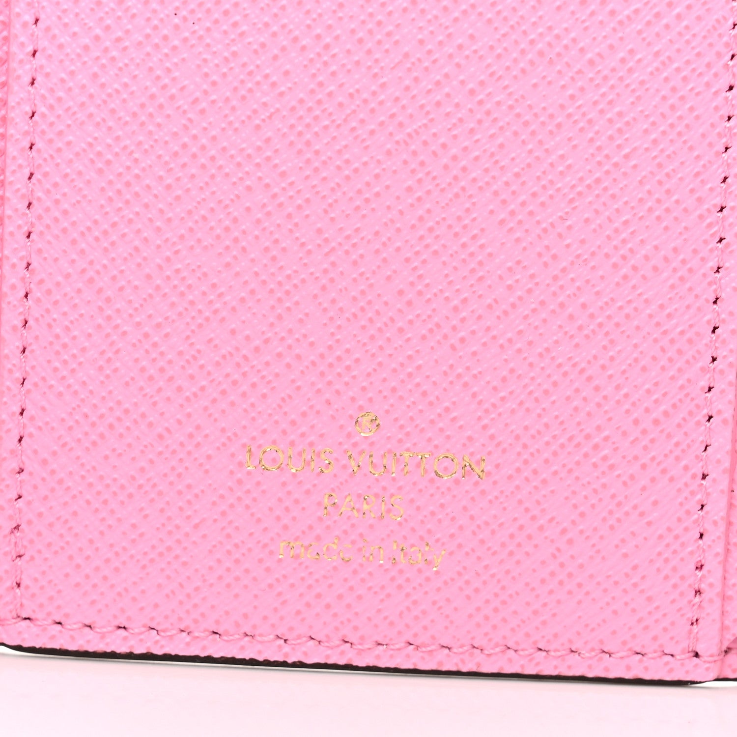 Louis Vuitton Monogram 2022 Christmas Animation Paris Victorine Wallet Pink 6 of 7