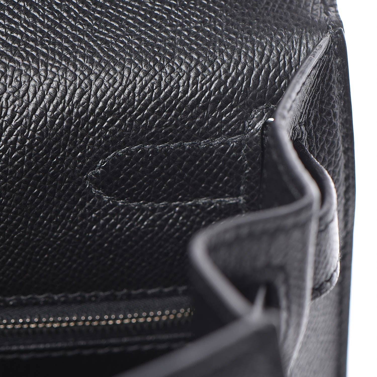 Hermes Epsom Kelly Sellier 28 Black 17 of 36