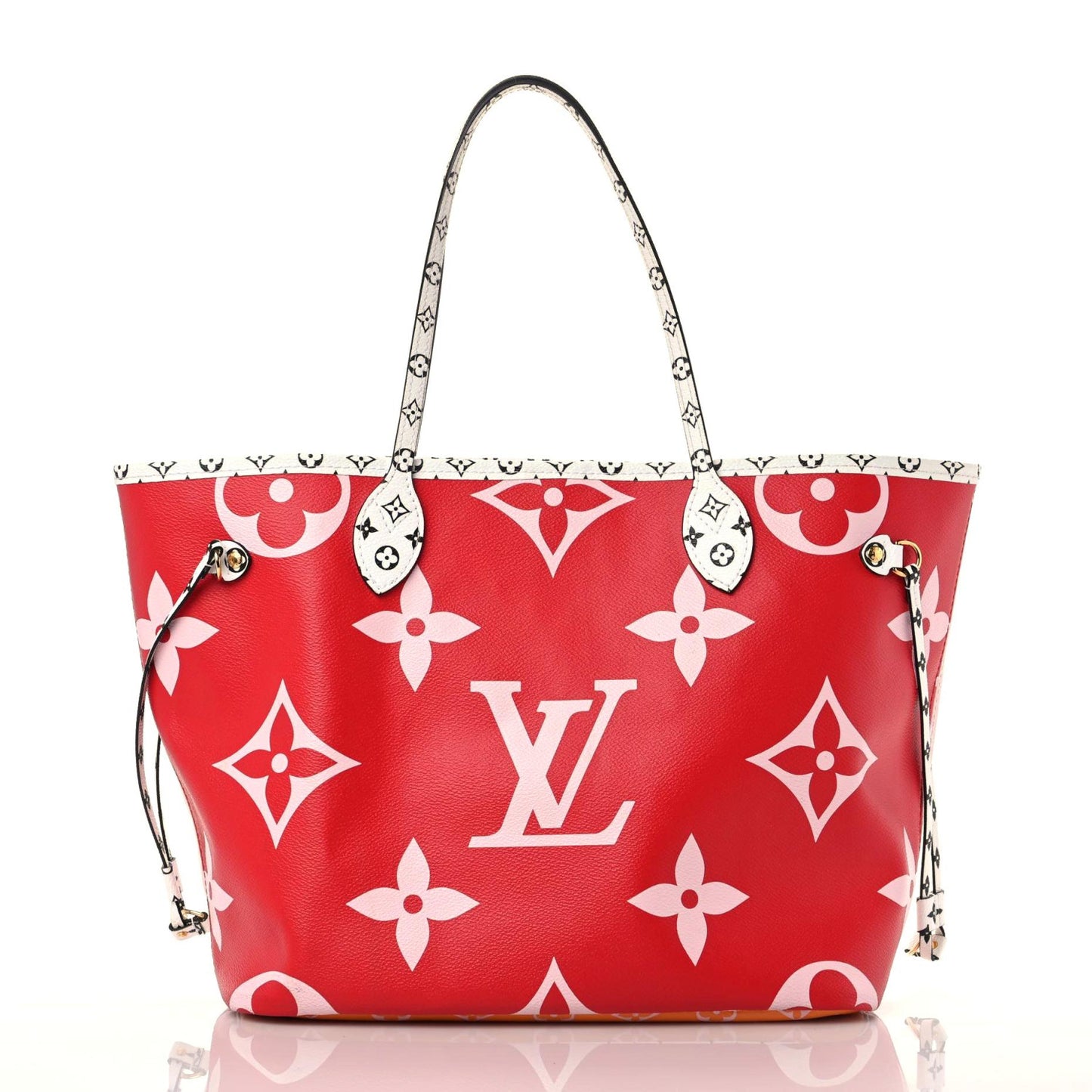 Monogram Giant Neverfull MM Rouge