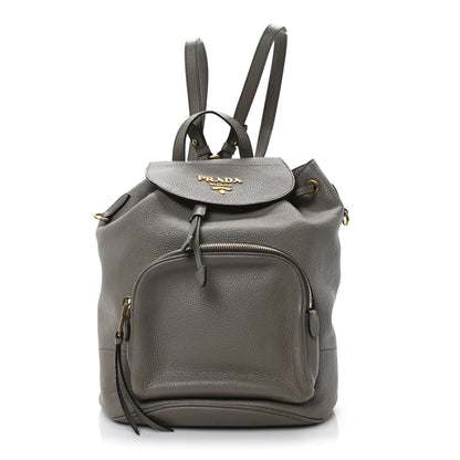 Prada Vitello Daino Backpack Argilla 1 of 9