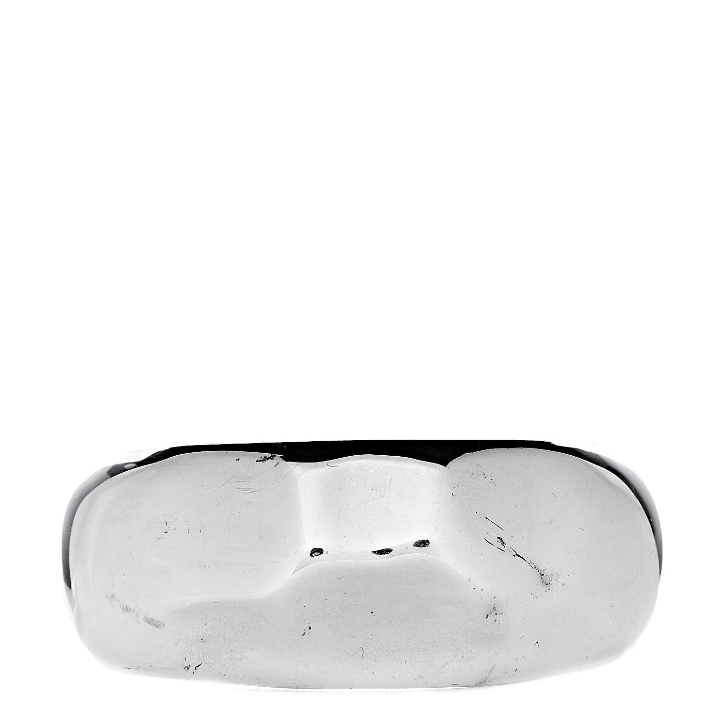 Tiffany Sterling Silver Elsa Peretti Faceted Cuff Bracelet 1 of 4