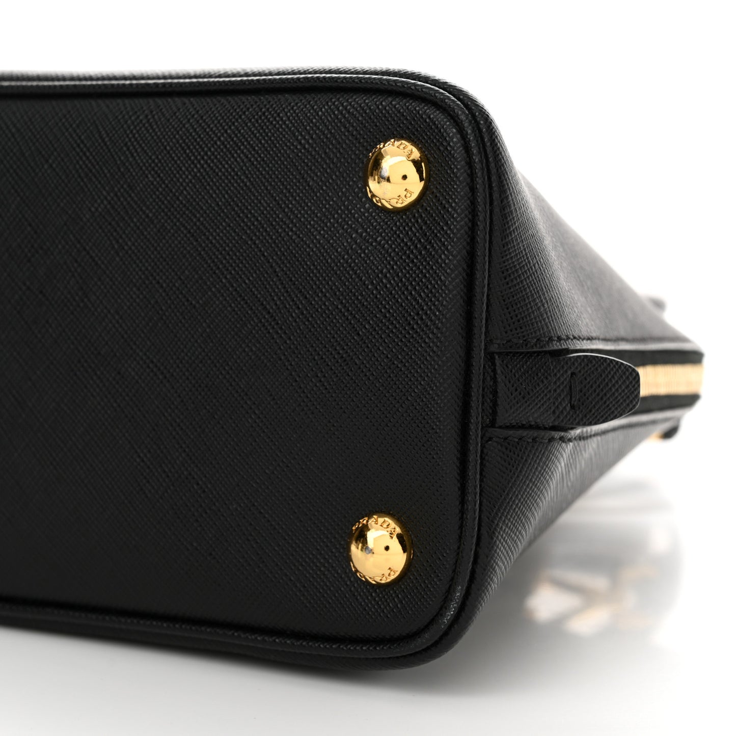 Saffiano Lux Small Promenade Tote Black